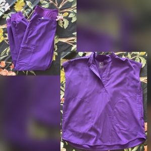 Figs Ultraviolet Rafaela top and Zamora bottoms!